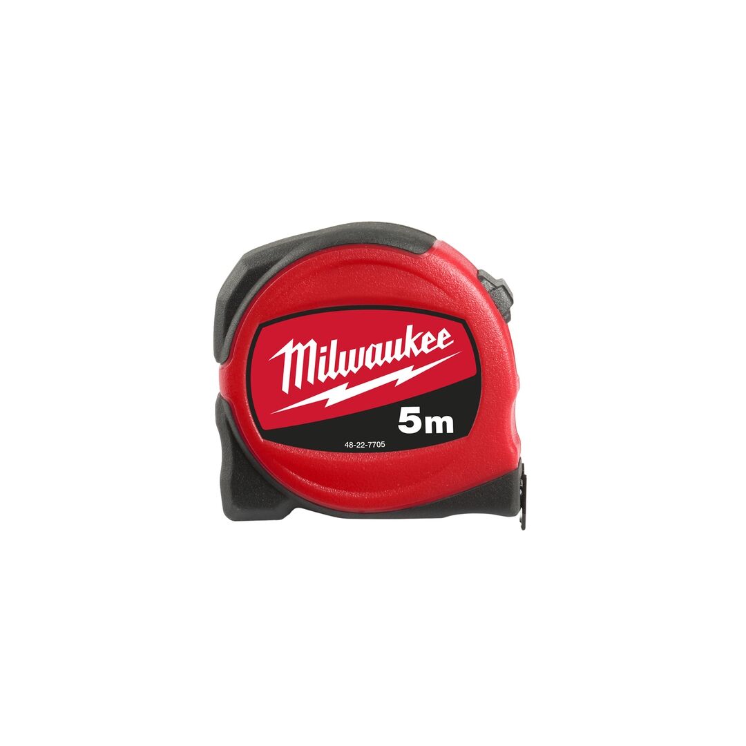 MILWAUKEE Slim Bandmaß 19mm breites Band 5m nicht magnetisch