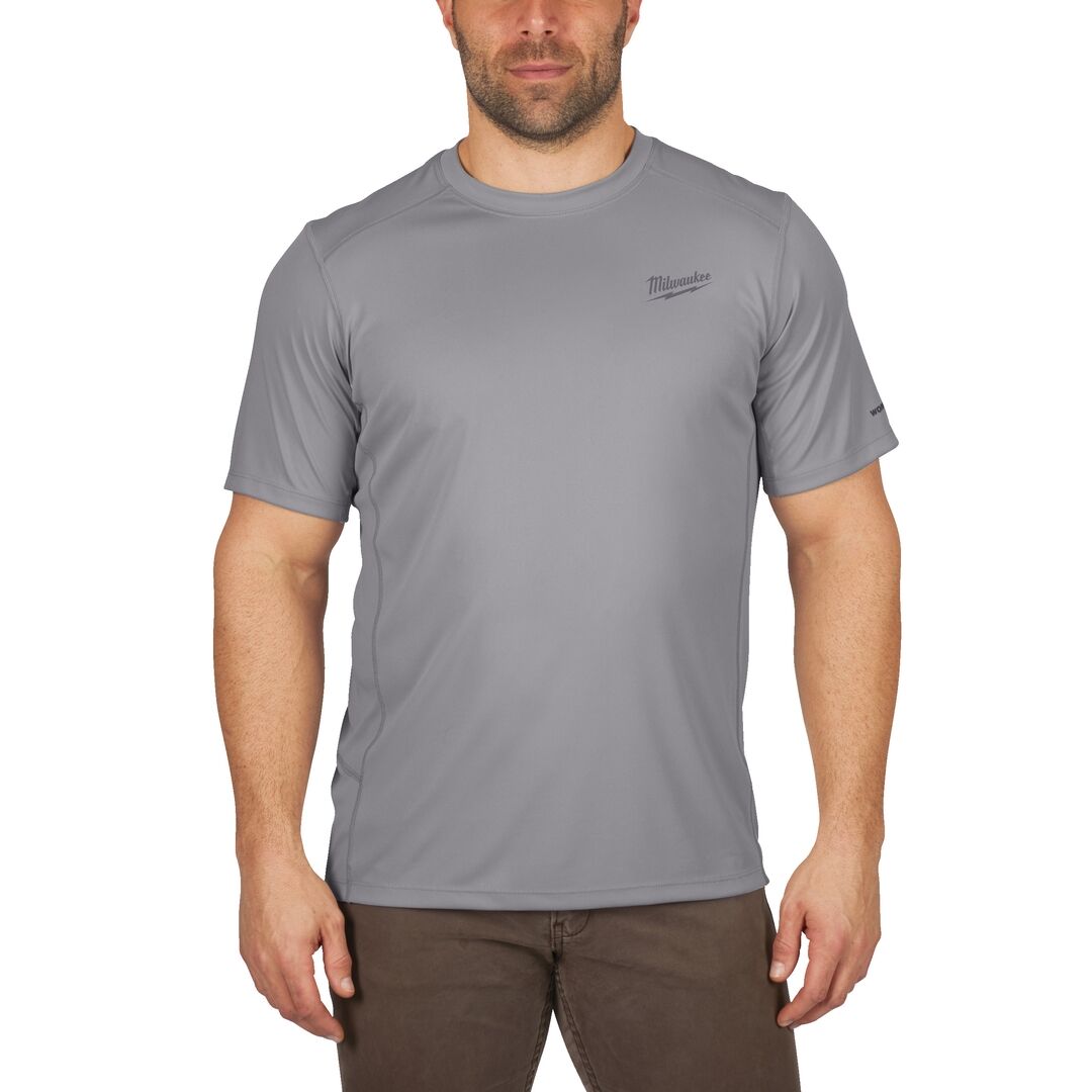 MILWAUKEE T-Shirt WWSSG grau Gr. L