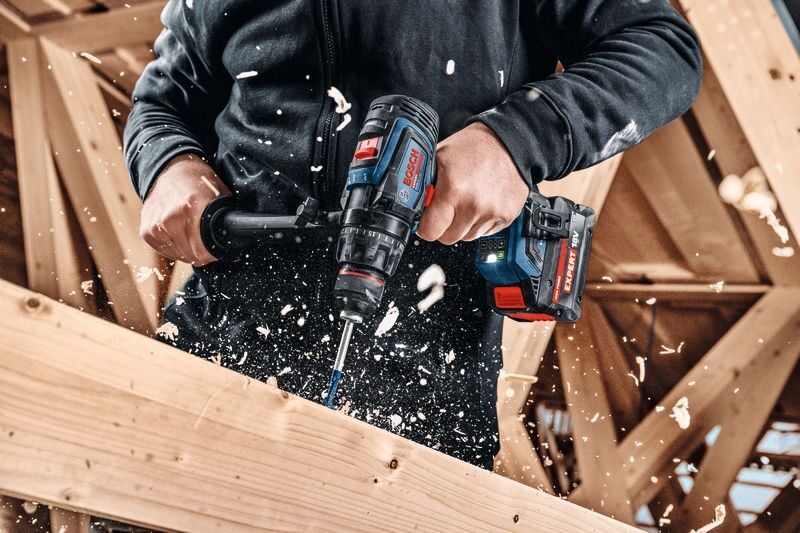 BOSCH EXPERT Akku-Schlagbohrschrauber EXSB18V-150, solo, in L-BOXX