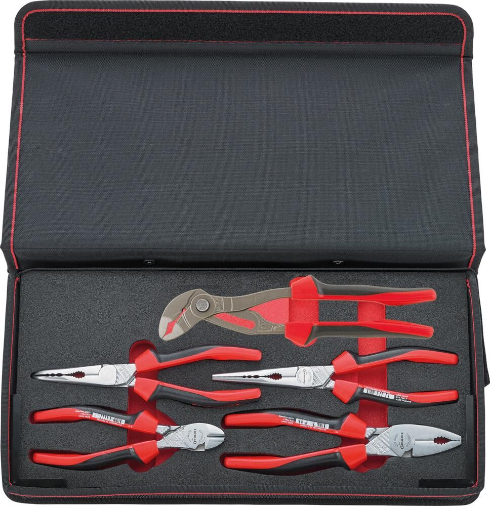 FORMAT Zangen-Set MIG mit 2K-Griffen 5-teilig Mappe