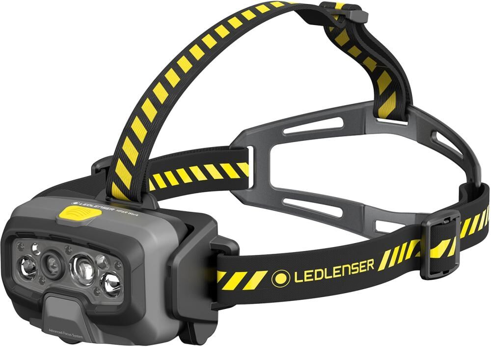 LEDLENSER Akku-Kopflampe HF8R Work Yellow