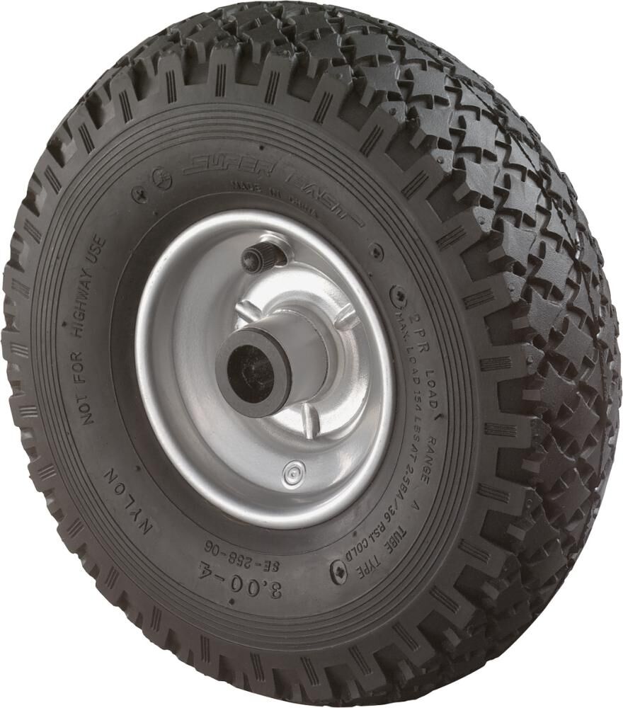 BS ROLLEN Luftrad 260mm Gummi/Stahl LGR 1