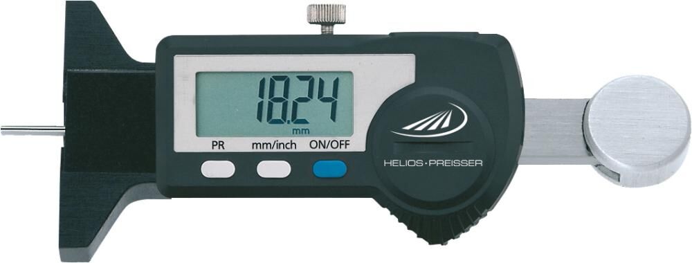 HELIOS PREISSER Tiefenmessschieber DIGI-MET klein 25mm
