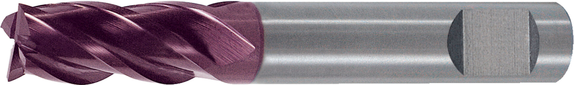 FORMAT Schaftfräser WN K VHM TiALN 5,0mm D6mm HB Z4
