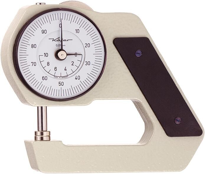 KÄFER Taschen-Dickenmessgerät Bügeltiefe 18mm J15