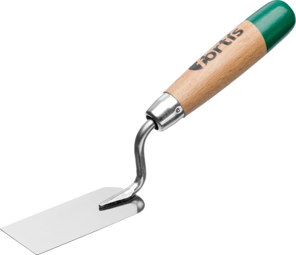 FORTIS Stukkateurspachtel 40mm Edelstahl gerade Hals