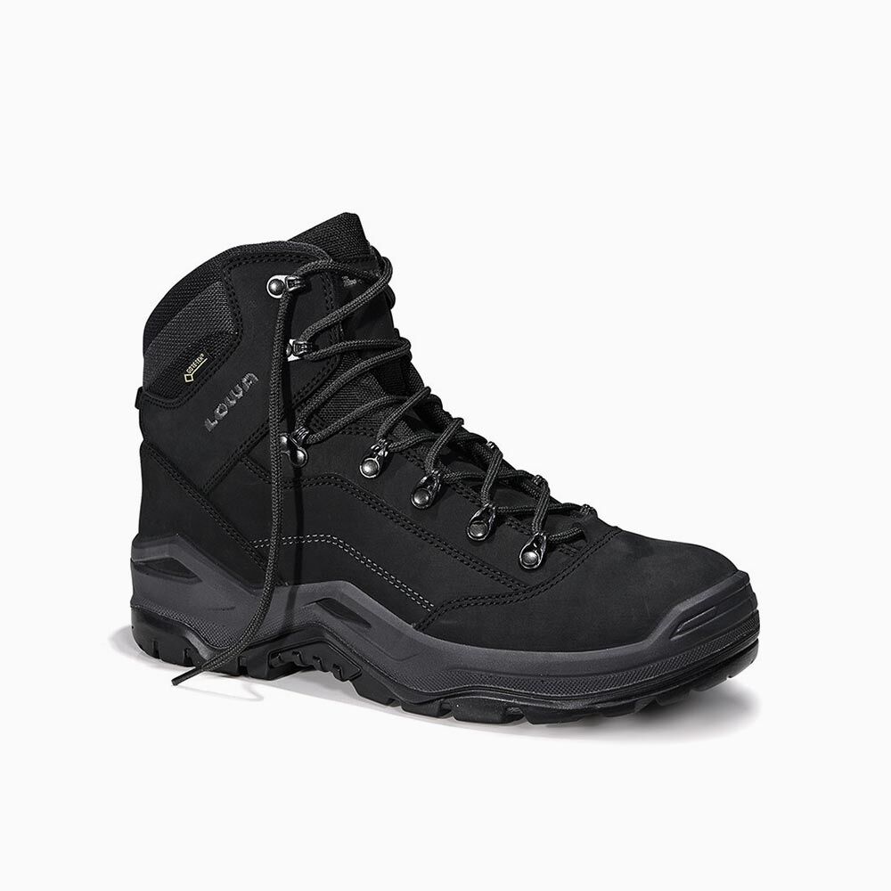 LOWA Sicherheitsstiefel RENEGADE Gr. 40 S3 CI GTX Mid black 5654 Work