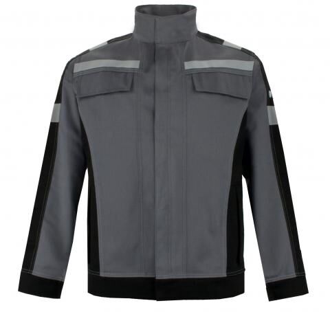RENSING Bundjacke Multi-5 350 Plus-R Gr. 64 grau/schwarz 350g/qm