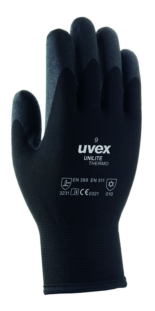 UVEX Kältesch.-Handschuh unilite thermo Gr. 8 Polymer schwarz 6059.3