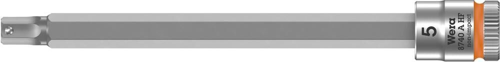 WERA Schraubendrehereinsatz 1/4" 5 x100mm sechskant Haltefunktion