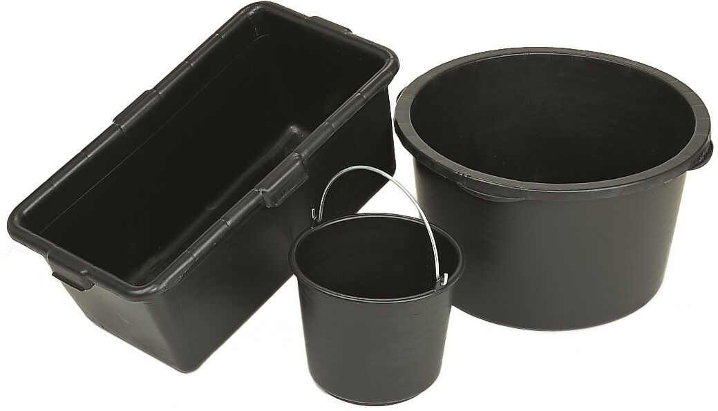 FORMAT Baueimer 20 l schwarz schwere Ausführung