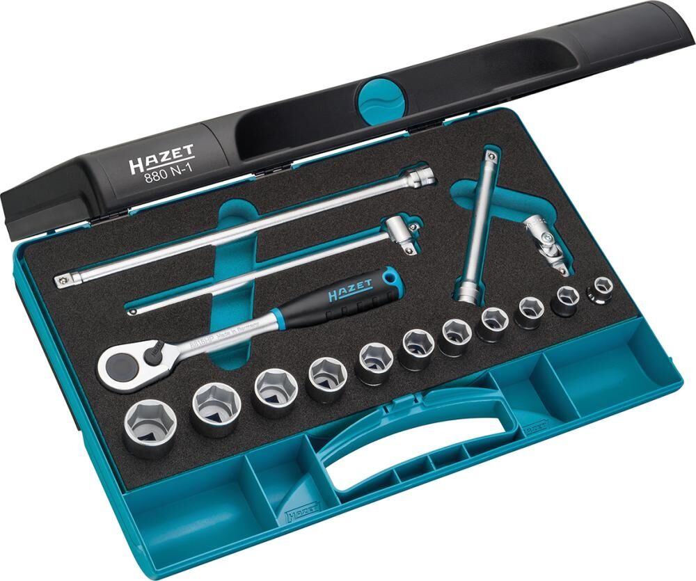 HAZET Steckschlüssel Set 3/8" 16-teilig 880N-1