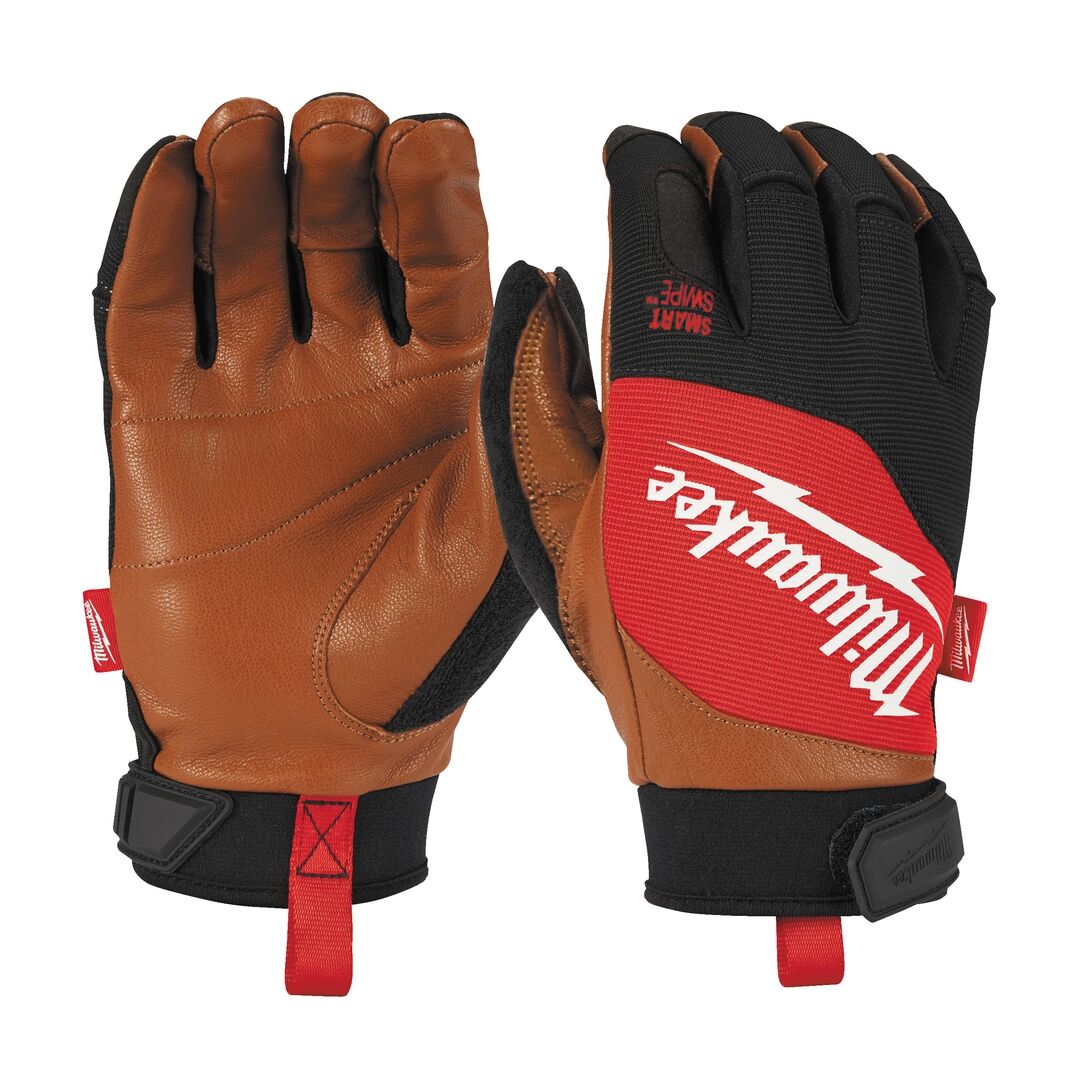 MILWAUKEE Arbeitshandschuhe Leder Hybrid Gr. 9 L