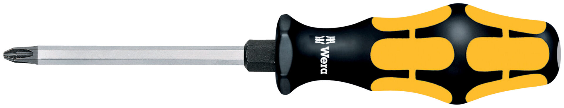 WERA Kreuzschlitz-Schraubendreher Pozidriv PZ2