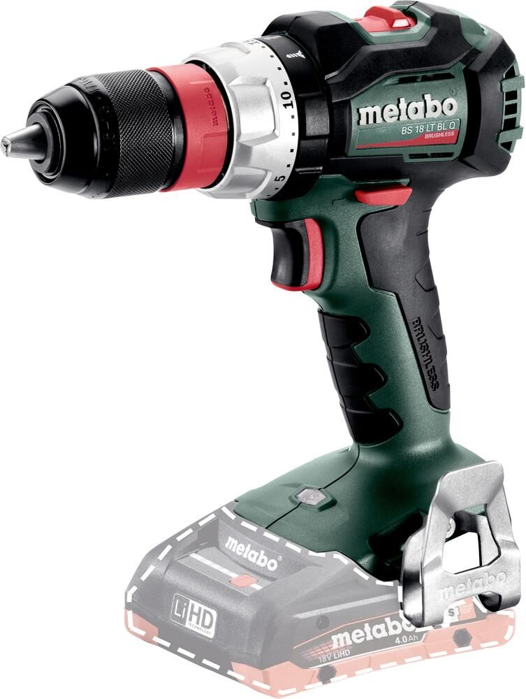 METABO Akku-Bohrschrauber BS 18 LT BL Q ohne Akku & Ladegerät