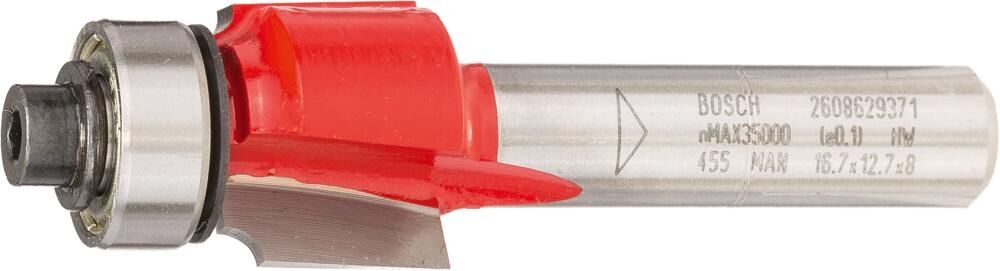BOSCH HM Abrundfräser m Anlaufr Ø 16,7x12,7x55,0mm R2