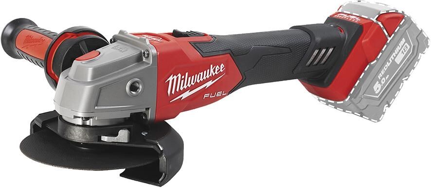 MILWAUKEE Akku-Winkelschleifer M18FSAGV125XB-0X ohne Akku-& Ladegerät in HD Box