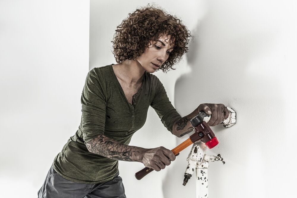 HALDER Schonhammer SIMPLEX 30mm Gumit/Plastik