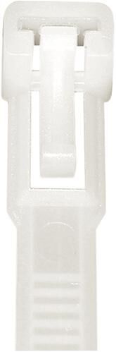 SAPISELCO Kabelbinder Nylon lösbar natur 280x7,5mm 100 Stück