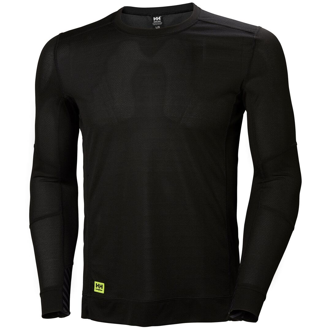HELLY HANSEN Funktionsunterhemd LIFA Gr. 3XL langarm schwarz 75105