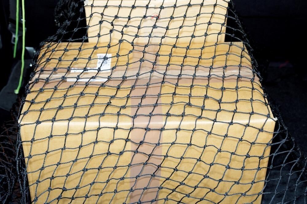 Containernetz 2,0x3,0m MW 35 grün ohne Gummi