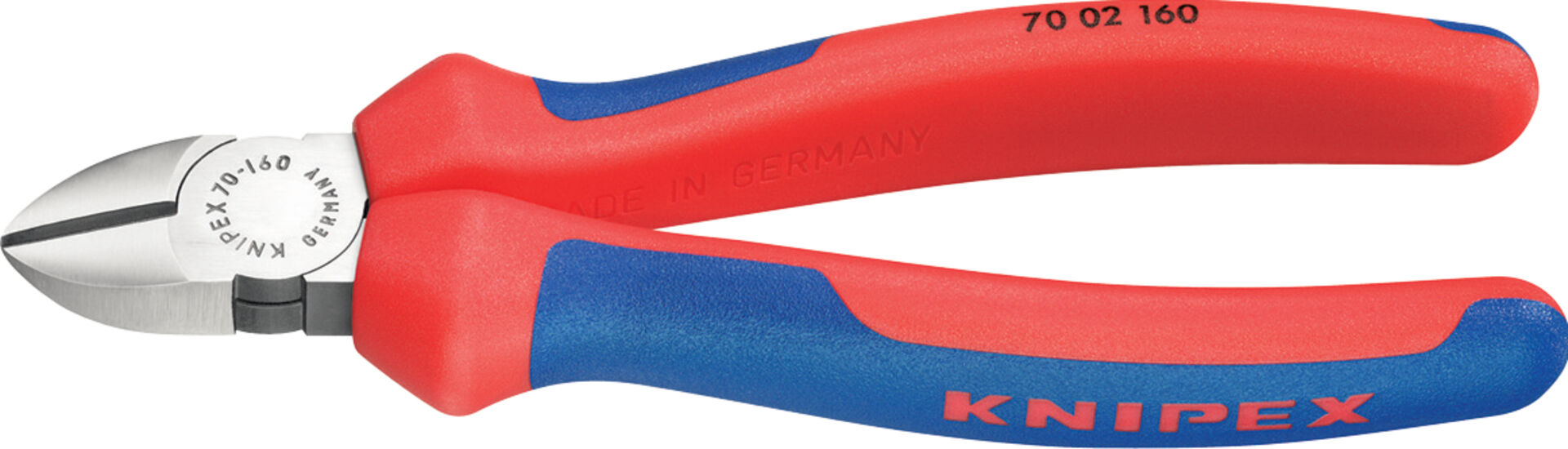 KNIPEX 70 02 125 Seitenschneider mit Mehrkohne schwarz atrA 125mm