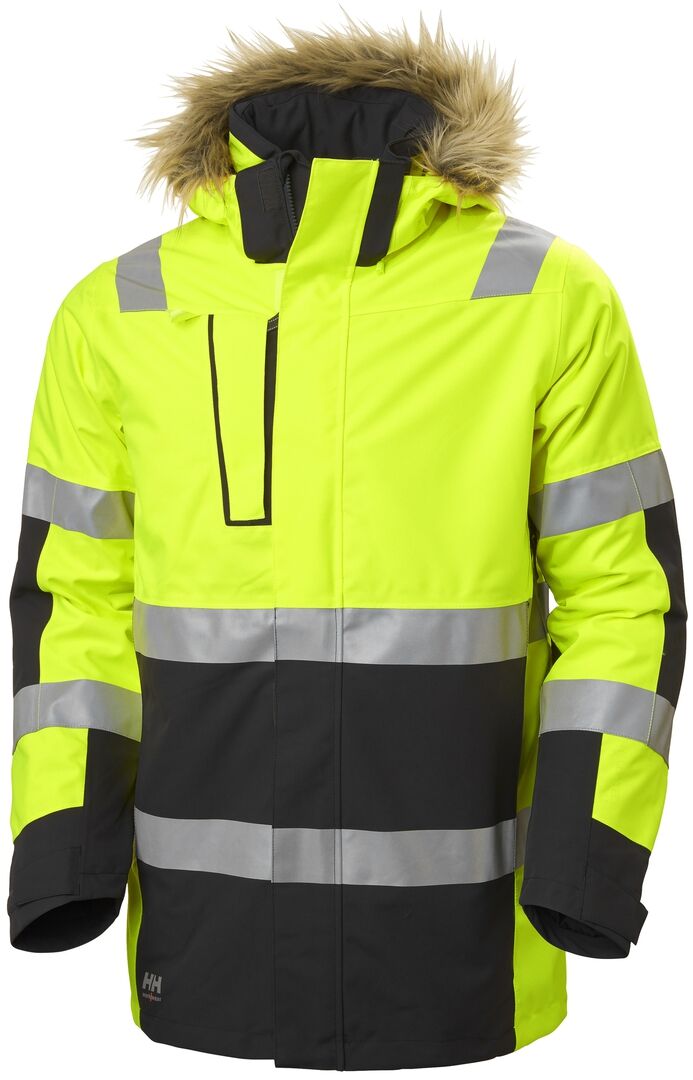 HELLY HANSEN Winterparka ALNA 2.0 Gr. L yellow/ebony 71393