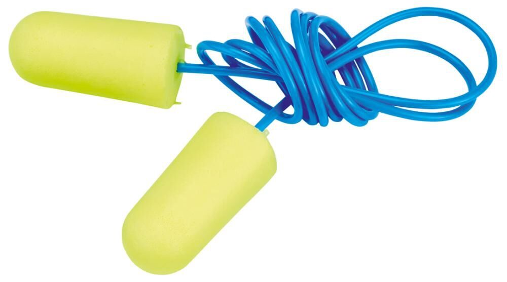 3M Gehörschutzstöpsel EAR Soft Yellow Neons mit Band 200 Paar/Pack