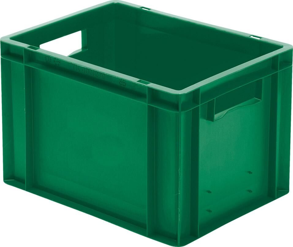 LA-KA-PE Stapeltransportkasten 400x300x270mm grün