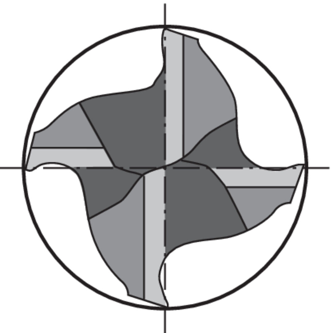 FORMAT Torusfräser 3,0/0,30mm Z4 L WN VHM TiALN