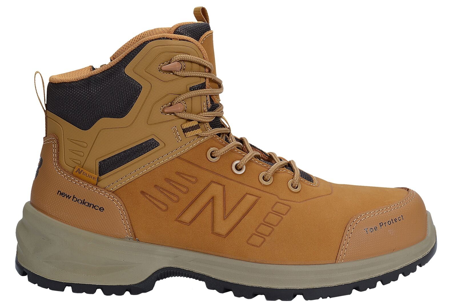 NEW BALANCE Sicherheitsstiefel Calibre Gr. 46,5 W11 S3L SR HRO wheat MIDCLBR
