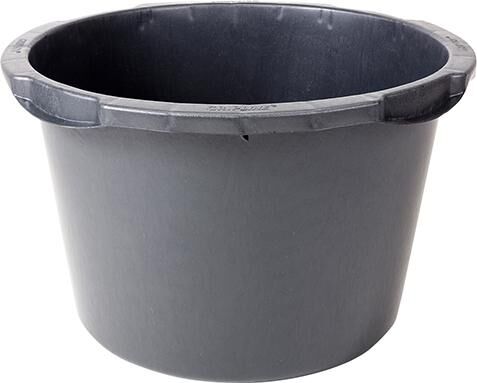 Mörtelkübel 45L schwarz rund L-Skala