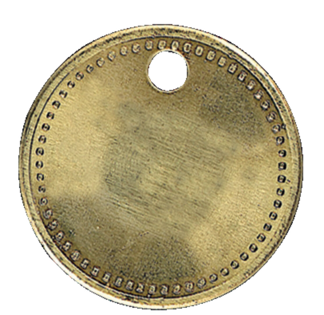 KUKKO Werkzeugmarke mess.rd. 27mm gelocht Schnürle