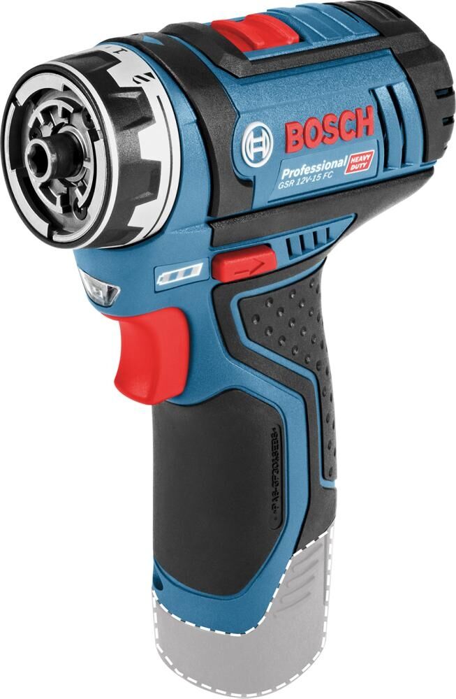 BOSCH Akku-Bohrschrauber GSR 12V-15FC FlexiClick Clic & Go L-BOXX