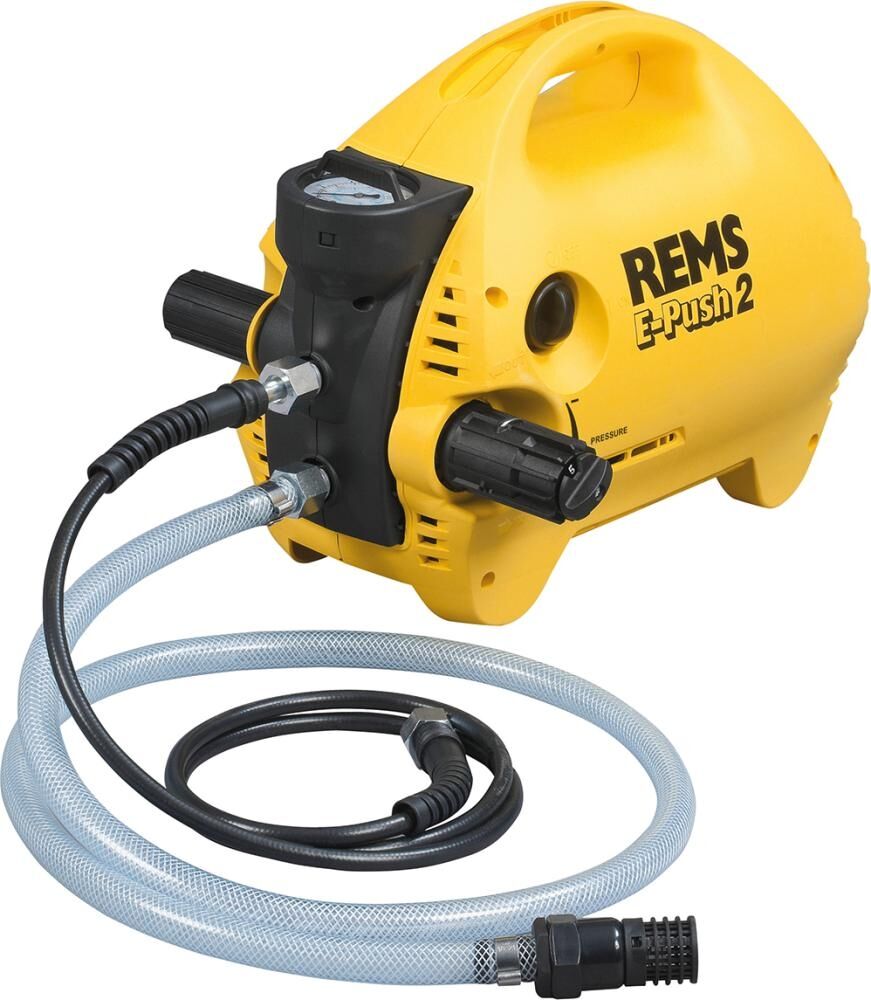 REMS Elektrische Druckprüfpumpe E-Push 2 mit Manometer