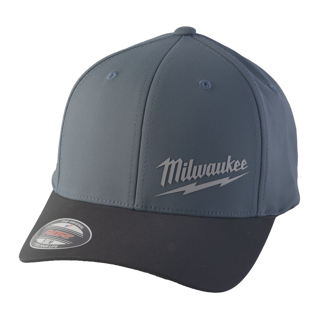 MILWAUKEE Baseball Kappe BCPBLU-S/M Performance blau mit UV-Schutz