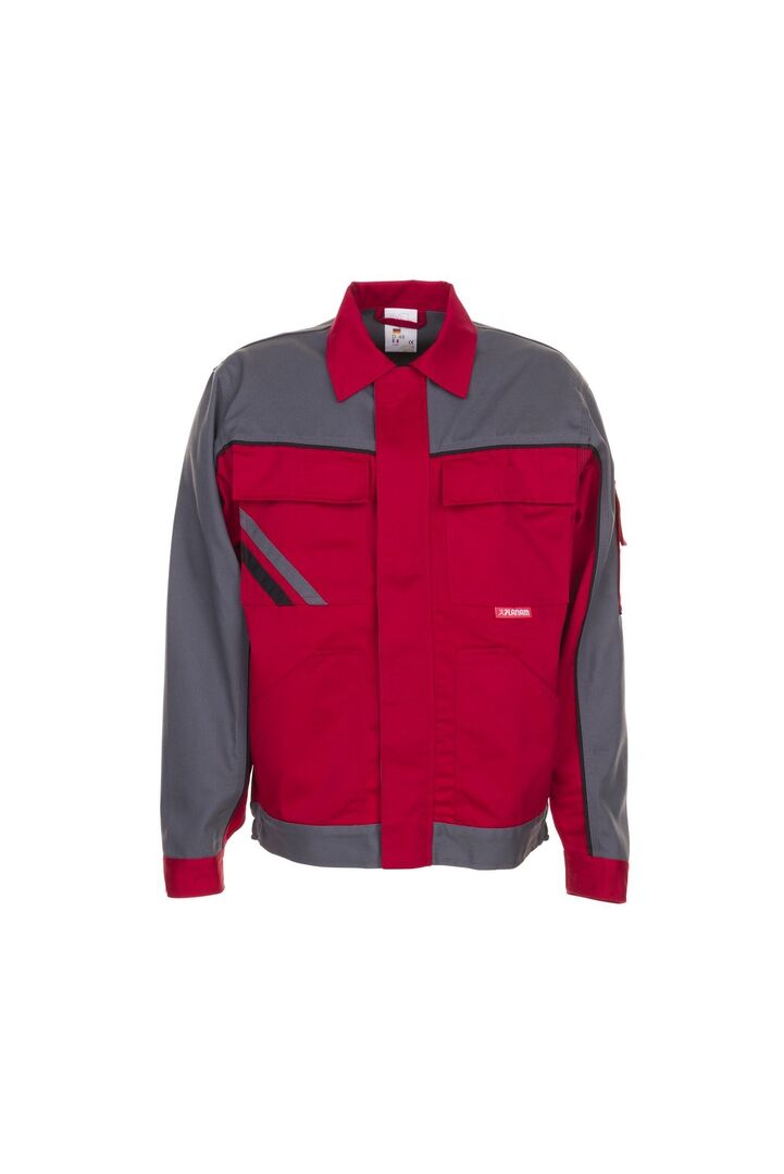 PLANAM Bundjacke HIGHLINE 2316 rot/schiefer/schwarz Gr. 50