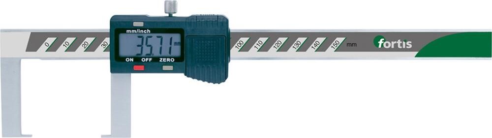 FORTIS Nuten-Messschieber digital 150/0,01mm