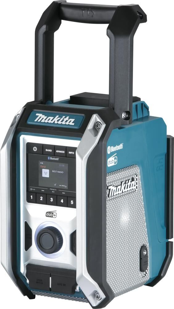 MAKITA Akku-Baustellenradio DMR 115 DAB+ AUX USB BT Subwoofer