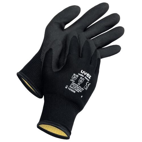 UVEX Kälteschutzhandschuhe unilite thermo Gr. 9 Polymer schwarz 6059.3
