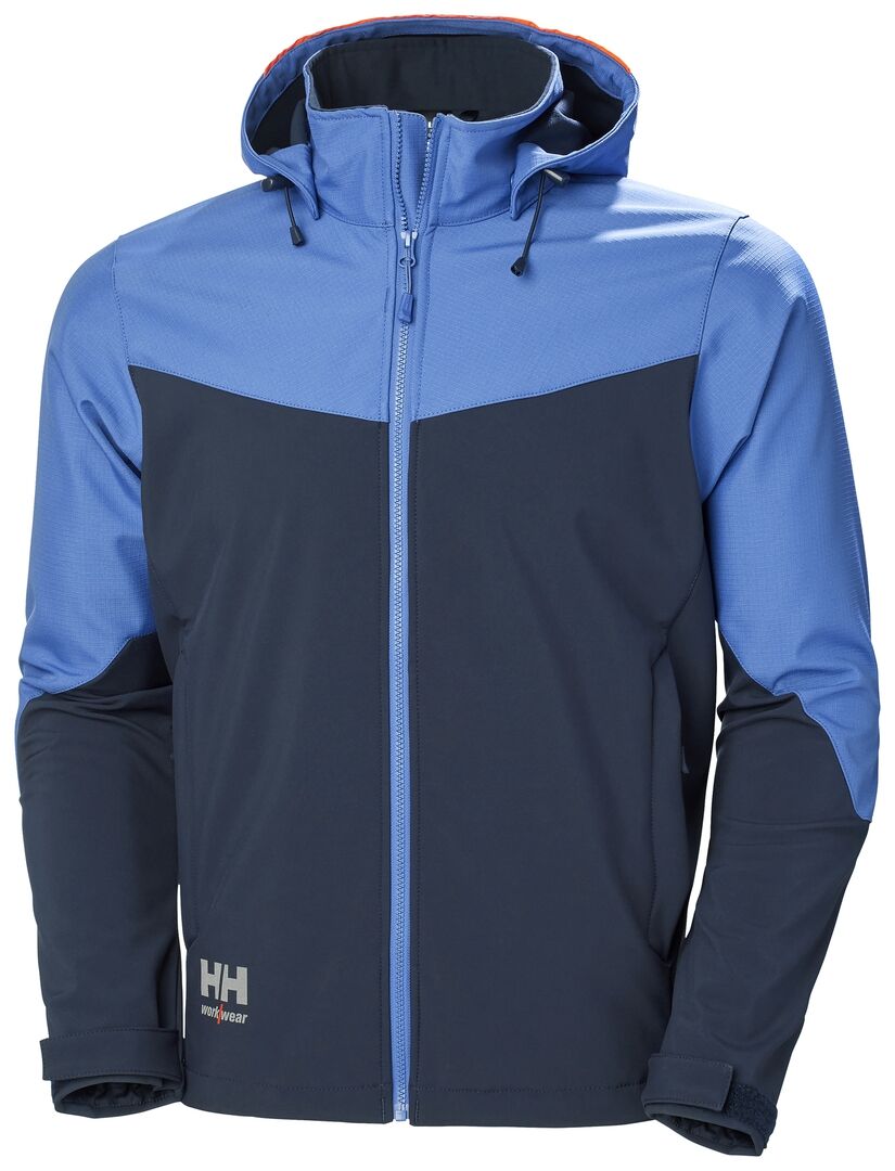 HELLY HANSEN Softshelljacke Oxford 74290 Gr. XL navy/stone blue