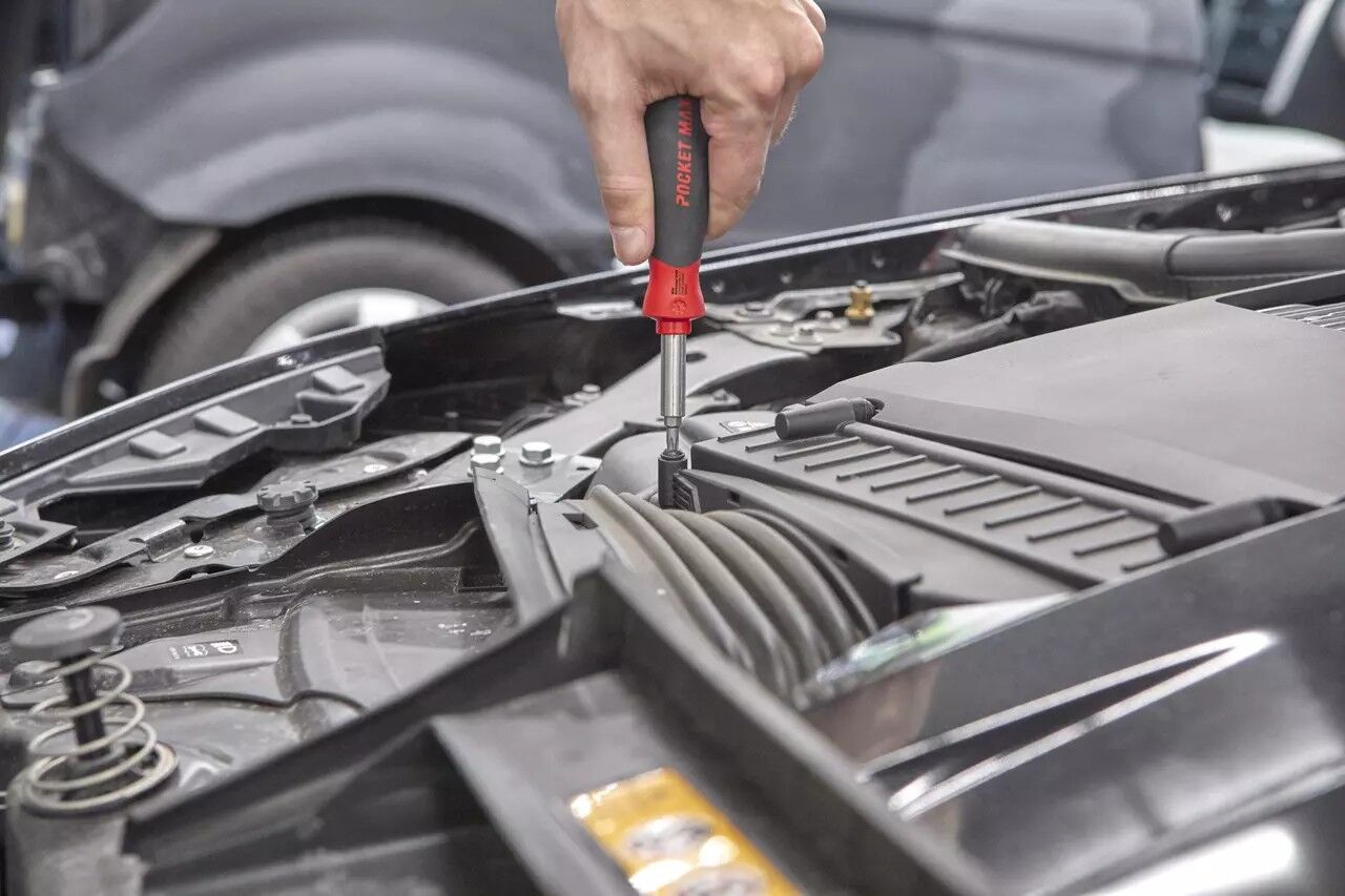 WIHA Schraubendreher PocketMax magnetic mit 8 Bits