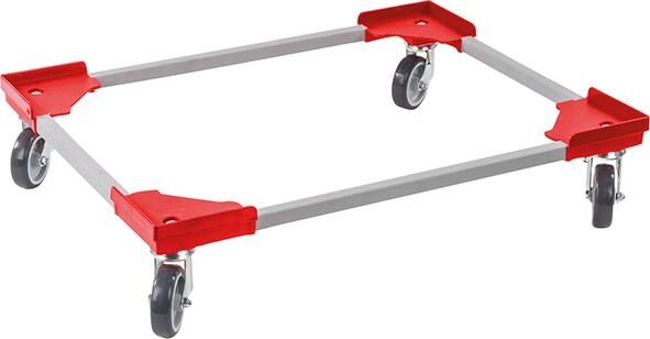 Transportroller 610x810mm Rot