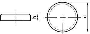 FORMAT Magnet-Flachgreifer ohne Gewinde 20x6,0mm