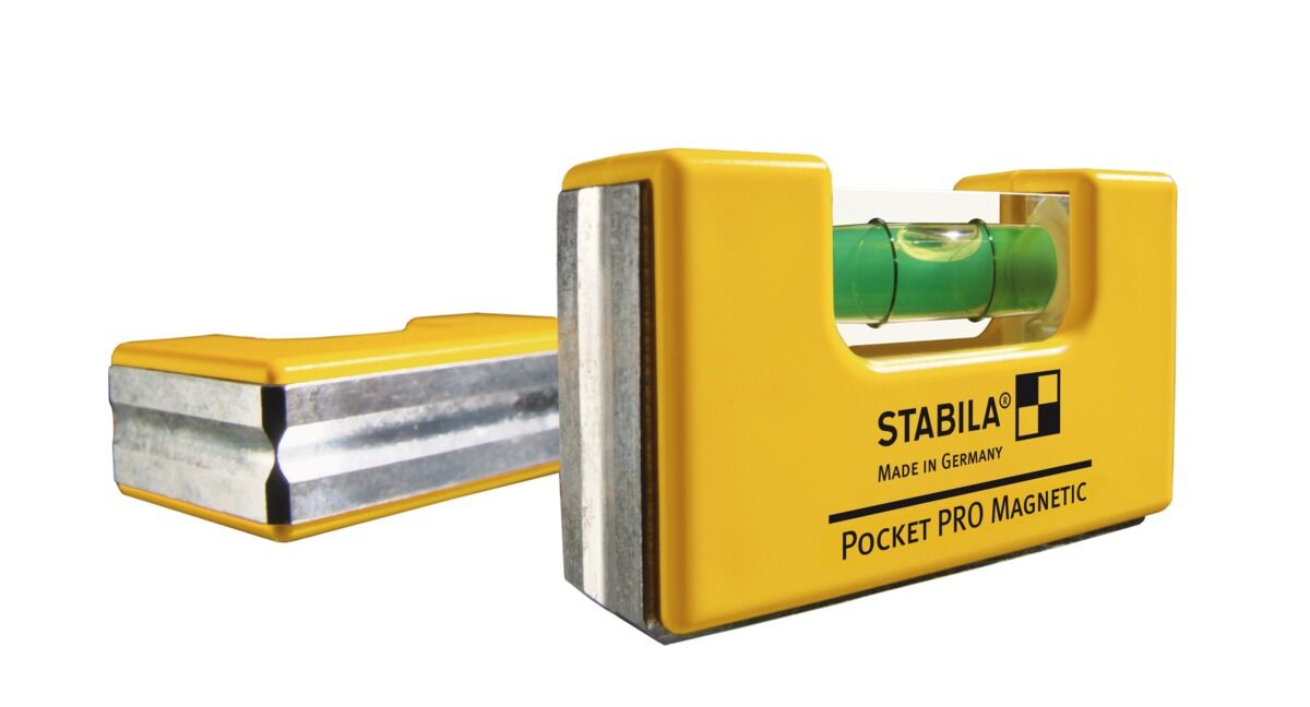 STABILA Wasserwaage Pocket ProMagnetic 7cm