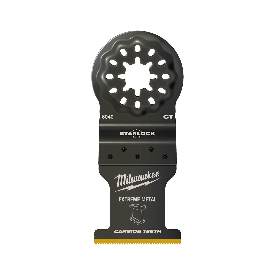 MILWAUKEE Tauchsägeblatt Starlock BiM 35x32mm Multimaterial Titan
