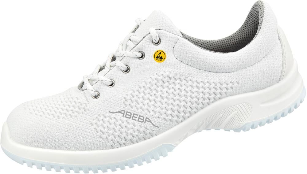 ABEBA Sicherheitsschuhe S1 Gr. 38 SRC weiß 31772