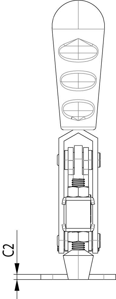 AMF Senkrechtspanner Gr. 1