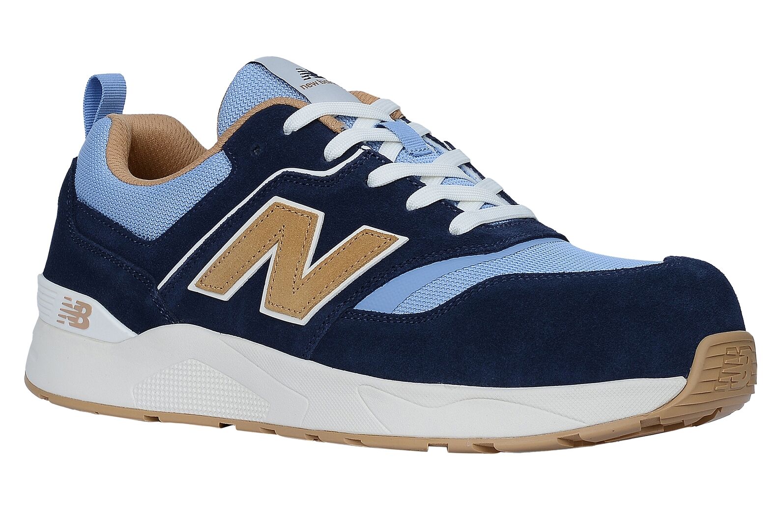 NEW BALANCE Sicherheits Halbschuh Elite Lite Gr. 47,5 W11 S1PL ESD SR HRO blau MEELCAP