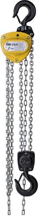 YALE YALE-Stirnrad-Flaschenzug Typ VSIII Tragfähigkeit 250kg